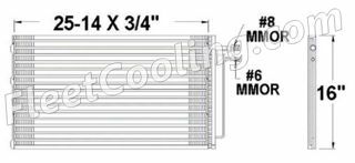 Picture of Chevrolet / GMC Condenser AC0464