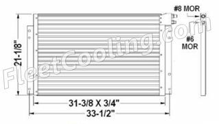 Picture of Mack Condenser AC0546