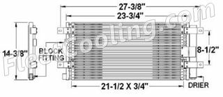 Picture of Hino Condenser AC0582