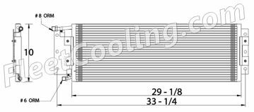 Picture of Freightliner Condenser AC0603