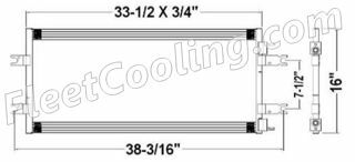 Picture of Mack Condenser AC0796