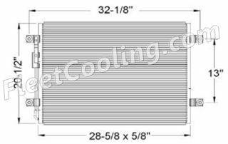 Picture of Freightliner Condenser AC0986