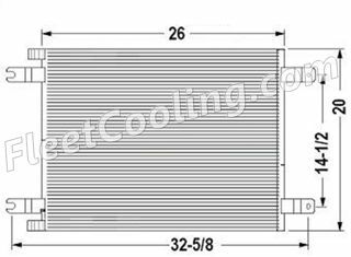 Picture of Kenworth Condenser AC1005