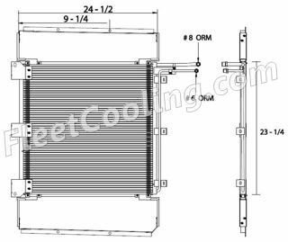 Picture of Mack Condenser AC1208