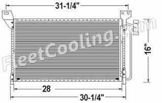 Picture of Chevrolet / GMC Condenser AC1811