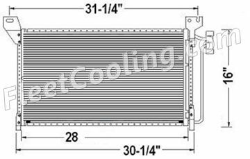 Picture of Chevrolet / GMC Condenser AC1811