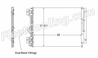 Picture of Ford / Sterling Condenser AC2434