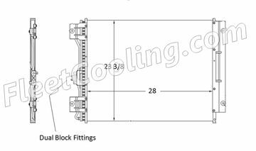 Picture of Ford / Sterling Condenser AC2434