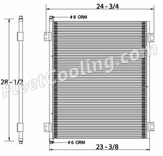 Picture of Ford / Sterling, Sterling Condenser AC2455