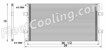 Picture of Ford / Sterling, Sterling Condenser AC2460