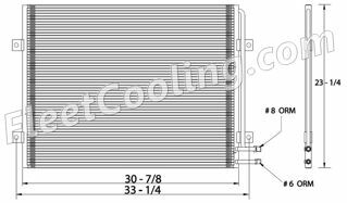 Picture of Mack Condenser AC7008