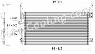 Picture of Western Star Condenser AC7015