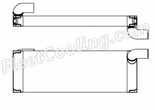 Picture of Motor Coach Industries Charge Air Cooler CA1347