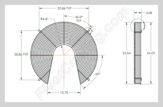 Picture of Fan Shroud for Detroit Radiator