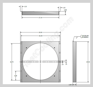 Picture of Fan Guard for Detroit Radiator