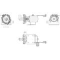 Picture of Booster Pump Assembly with 90 Degree Fitting, 12V - 1001487641
