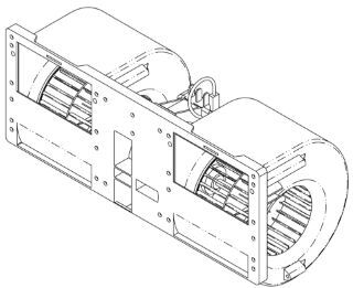 Picture of Assembly,Blwr Surpres,Twin Impell  - e525119