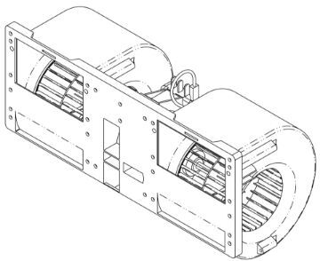 Picture of Assembly,Blwr Surpres,Twin Impell  - e525119