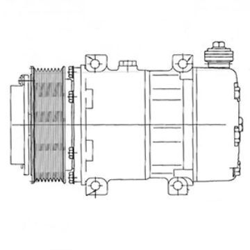 Picture of Compressor-Aftermarket Version - 1002396857