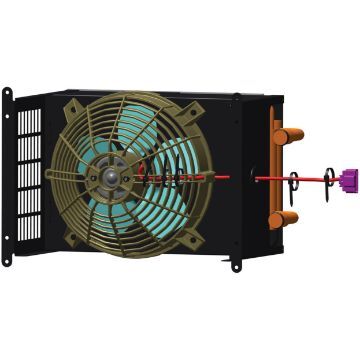 Picture of Underseat Single Fan Heater Assembly - 1002494501