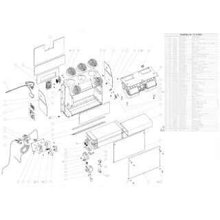 Picture of KK-550 Slimline HVAC Evaporator, 12V - 1001341694