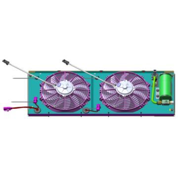 Picture of 2-Fan Skirt Condenser - 1002719050